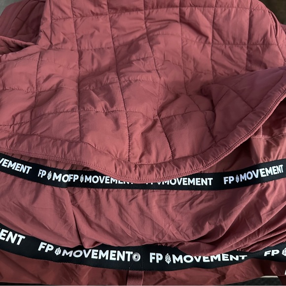 FP Movement by Free People Shred It 5-in-1 Hooded Jacket Medium Color Red - Picture 9 of 12